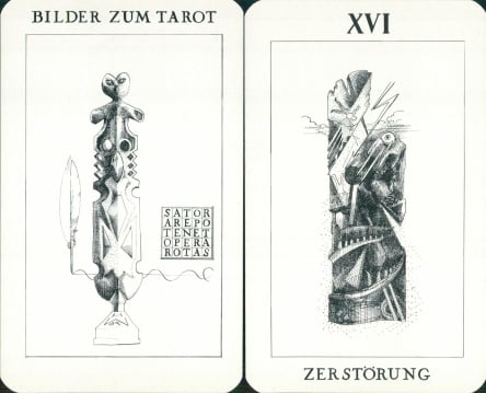 Image of Helmut Wonschick Tarot By Mark Filipas