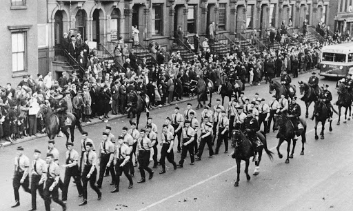Image of The 1930s: Nazis Parading On Mainstreet: Fascism And Unions