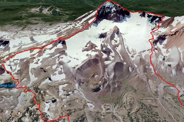 Image of Climbing Middle Sister - Renfrew Glacier