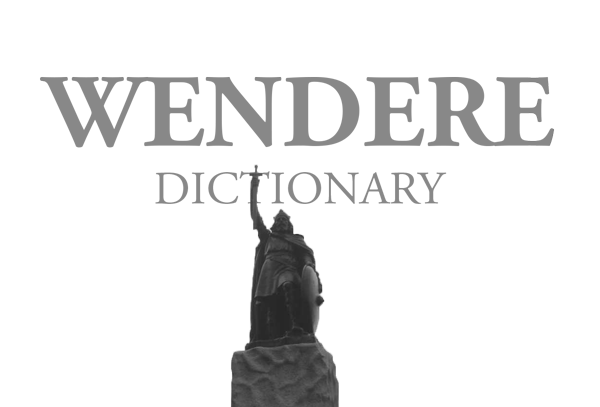 Image of Wendere Old English/modern English Dictionary